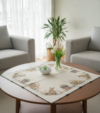 ΚΕΝΤΡΙΚΟ ΚΟΜΜΑΤΙ ΓΚΟΜΠΕΛΕΝ ΜΕ ΖΑΚΑΡ 85X85 Tellini S.R.L. Χονδρική ενδυμασία